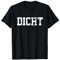 Hacke Dicht Shirt - Hacke Party Partnerlook T-Shirt