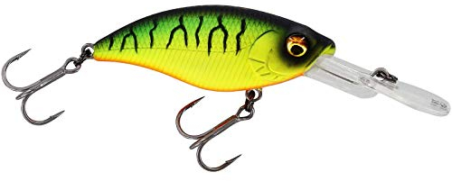 Westin BuzzBite Crankbait Suspending - Wobbler, Länge/Gewicht:6cm / 10g, Farbe:Firetiger