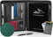 Royal Phoenix® Business Schreibmappe A4 'Falcon' - Hochwertige Businessmappe mit Reißverschluss - inkl. Kreditkartenetui + weiteren EXTRAS - Dokumentenmappe aus hochwertigem Kunstleder in Smaragdgrün