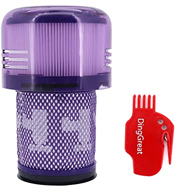 DingGreat Filtro di Ricambio per Dyson V12 Detect Slim Aspirapolvere, Sostituire# 971517-01