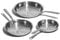 Made in Cookware - 3-Piece (Includes 8,10,12) Stainless Frying Pan Set - 5 Ply Stainless Clad - Professional Cookware - Made in USA - Induction Compatible