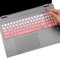 KEANBOLL Keyboard Cover for Lenovo Yoga 7i 15.6, IdeaPad 5, 3, Flex 5, 3i, Slim 7, ThinkBook 15p, 15 G2 G3 - Ombre Pink, Silicone, Waterproof & Dustproof