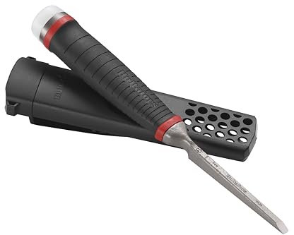 Hultafors HDC6 Heavy-Duty Chisel 6mm, Forged in one Piece with Continuous Robust I-Profile for Extreme Breaking Strength