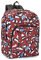 COMIX - Rucksack für Mittelschule, Grundschule und Oberschule für Kinder und Jugendliche, mit gepolstertem und verstärktem Rücken, verstellbaren Schultergurten, 3 Hauptfächern und Fronttasche, 32 x 43