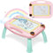 XFLYP Magnetische Zeichentafel, Kinderspielzeug ab 1 2 3 Jahr, Schreibtafel für Magnetische Doodle Board mit Abnehmbaren Füßen Pädagogisches Puzzle Spielzeug Bunte Erasable Geburtstag Geschenk