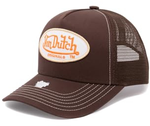 Von Dutch Trucker Cap Boston Brown Braun, Size:OneSize