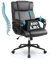 Ermnois Bürostuhl Bürostuhl Ergonomisch, Höhenverstellbare Schreibtischstühle, Drehstuhl mit hochklappbaren Armlehnen 2pc