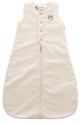 Sterntaler Unisex Baby 80cm Edda Schlafsack, Ecru, 80
