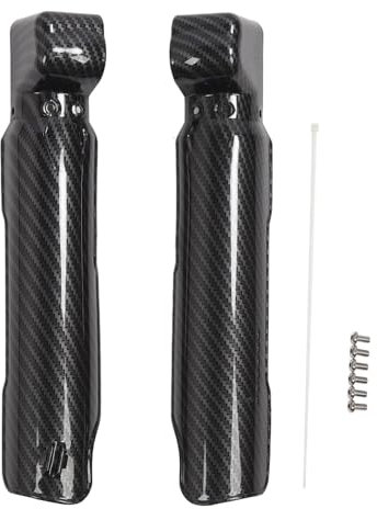 2PCS Shock Absorber Guard with Carbon Fiber Pattern - Replacement For SurRon Light Bee X S, Strong Compatibility, Guard Effect