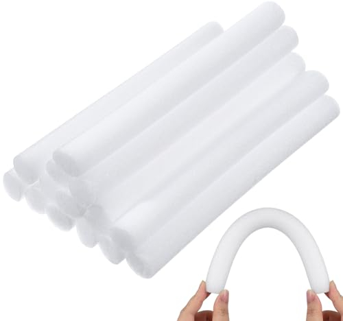 IMIKEYA 14 Stück Schaumstoffstab für Stretch Sofa Schonbezug - Schaumstoff Stange Sofa Rutschfester Schaumstoffstreifen l Form Schaumstoff Roellchen für Sofabezug