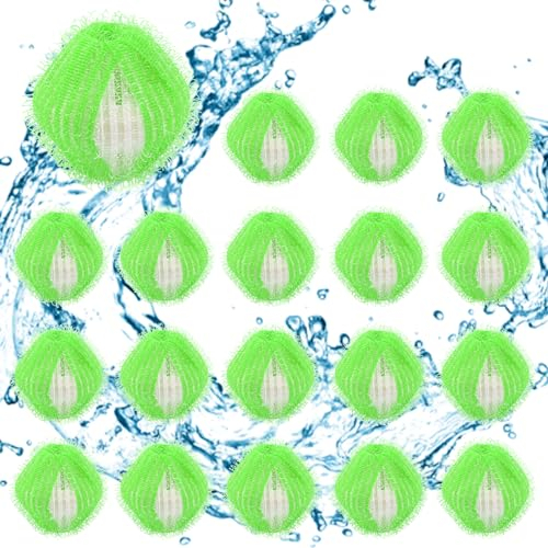 18 Pieces Pet Hair Remover Washing Machine, Cat Hair Remover Washing Machine, Reusable Laundry Hair Catcher Washing Machine, Pet Hair Remover Washing Machine, Removes Pet Hair, Lint