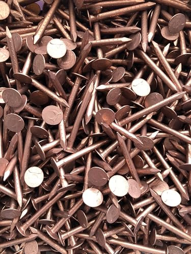 Copper Clout Nails 38mm x 3.35mm Roofing Nails Tree Stump Copper Nails 20 Nails