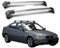 Dachträger-Querstangen Dachträger,Dachrelings, Relingträger, Dachgepäckträger für BMW 3 Serie E46 4 Tür Limousine 1999-2004 Dachträger aus Aluminium 2 Stücke