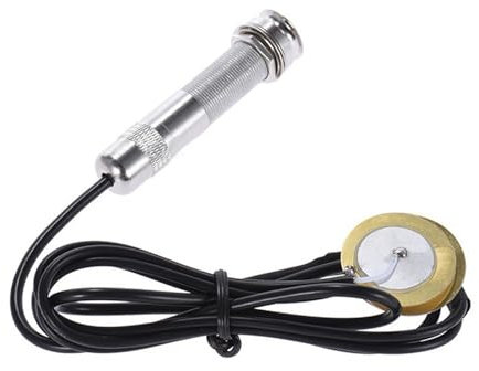 LUCKGONI Chitarra Acustica Pickup Passivo Trasduttore Microfono A Contatto Stabile Autoadesivo Pickup Piezo per Violino Ukulele Banjo