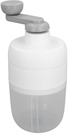 Tritaghiaccio Portatile, Tritaghiaccio Portatile 1L ABS PP Macchina per Ghiaccio Tritato Manuale Macchina per Cono di per Uso Domestico in Campeggio all'aperto