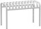 LMXRYPD Doppelsitzige Gartenbank, Verandabank, Gartenmöbel mit verdicktem Eisenrahmen, Hochtemperatur-Lackierverfahren, für Parks, Hinterhöfe, Esszimmer(120cm/47.2in)