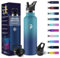HoneyHolly Botella Termica 750 ML, Botella Termo Sin BPA, Botella Agua Acero Inoxidable, Aislamiento Al Vacío de Doble Pared, Termo Agua Fria, Cantimplora Termica para Adultos, Deporte, Oficina, Yoga