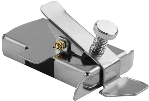 Magnetische Nahtführung für Nähmaschine, Verstellbarer Magnetic Seam Guide, Nähzubehör fürs Nähen, Nahtzugabe Hilfe, Edelstahl Nähmaschinen Zubehör, Nähmaschinenzubehör für Heimwerkerarbeiten