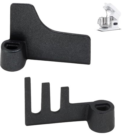 Lot de 2 lames de rechange pour machine à pain Panasonic SD2500 SD2501 SD2510 SD2511 SD256 SD257 SD255 SD-ZB2502, lames plates et de seigle avec revêtement en téflon pour machine à pain