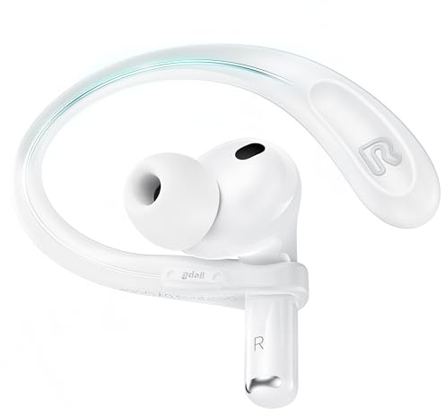 Gcioii Ohrbügel aus Memory-Titan-Legierung für AirPods Pro 3 (2025) / Pro 2 / Pro 1, für Airpods 4/3, rutschfestes Sportzubehör [zusätzliches Anti-Verlust-Schlüsselband], bequeme, sichere Passform, 2