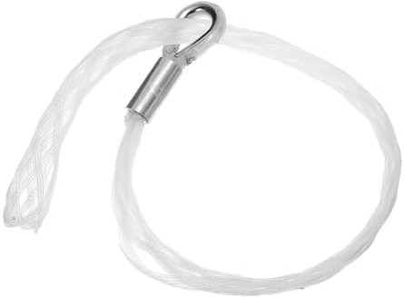 QUARKZMAN Grip De Tirage De Câble Pour Câbles 50-60MM/1.97''-2.36'', Kit De Chaussette De Tirage Anti-usure En Nylon 10.6 M/34.8Ft Réeau À Oeil Flexible