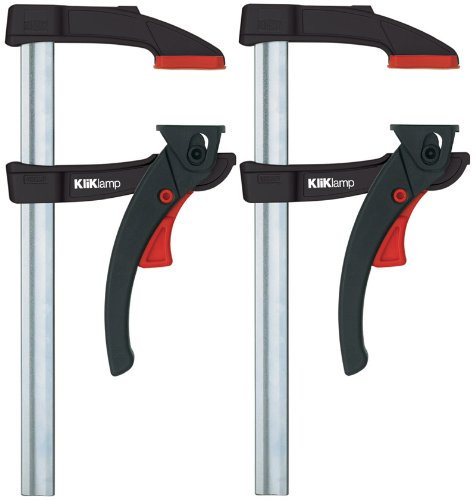 2x Bessey KliKlamp KLI20 – Magnesium Lever Clamp Set