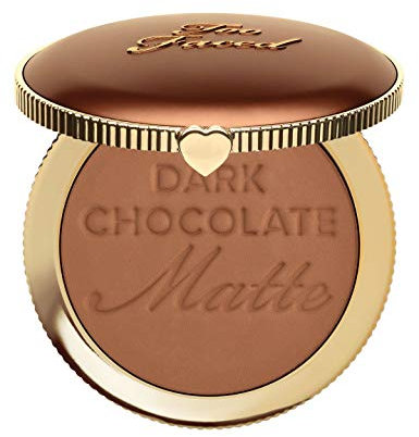 Too Faced - Dark Chocolate Soleil Deep/Tan Matte Bronzzer by Too Faced.