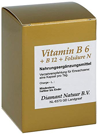 Vitamin B6+B12+Folsäure N Kapseln