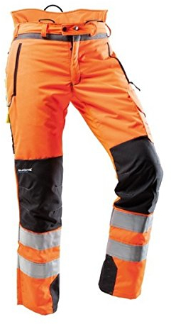 Pfanner® Ventilation Schnittschutzhose Klasse 1 Gladiator Gewebe, Farbe:orange, Größe:XS