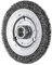 PFERD Rundbürste ungezopft RBU | Ø 125x12mm M14 Stahl-Draht-ø 0,30 | 43502301 – für Winkelschleifer