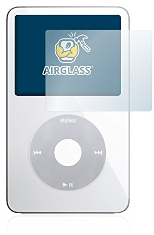BROTECT Schutzglas für Apple iPod classic video Display (5. Gen.) Schutzfolie Made in Germany Panzer Folie Glas Displayschutz [ 9H, Anti-Fingerprint]