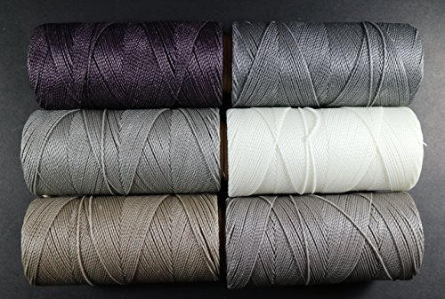 FILO CERATO LINHASITA BRASILIANO COLORE GRAY 6 BOBINES