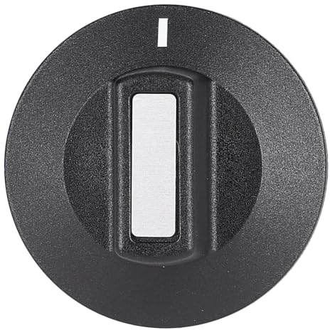 Knebel Drehknopf Backofenwahlschalter Backofenschalter mit Nullstrich zur Steuerung von Energiereglern in Kochfeldern EGO 00.00524.083 0000524083 Backofen Herd Ofen Universell