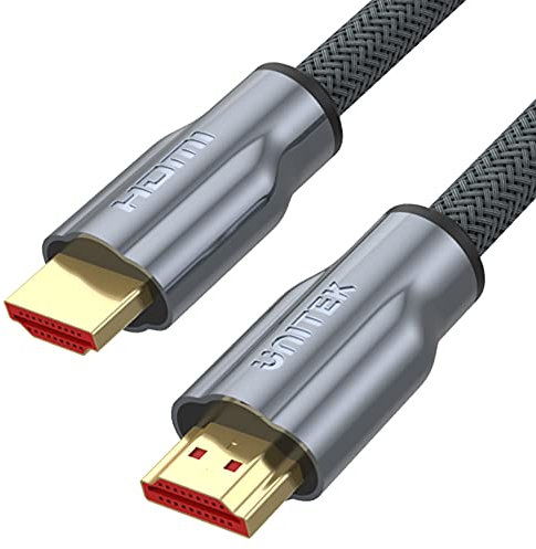 UNITEK LUX Câble HDMI 2.0 tressé 5 m Noir