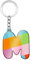 Soul-Cats Schlüsselanhänger Buchstaben bunt kariert, Buchstabe: M