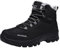 Stivali da Neve Uomo Scarpe Inverno da Trekking Scarpe Outdoor Impermeabili Antiscivolo Invernali Stivali Nero 39