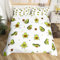 Loussiesd Niedliches Avocado-Bettwäsche-Set für Mädchen, Jungen, Kinder, Cartoon-Sport, Avocado, Bettdeckenbezug, schöne Obst-Bettwäsche und Leinen, Einzelbett, 2-teilig