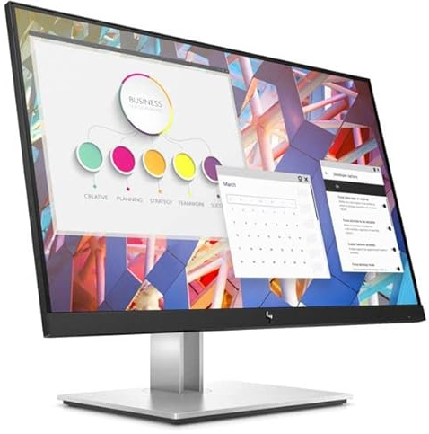 HP E24 G4 Monitor (9VF99AT), 23.8 1920x1080 FHD, 16:9, IPS, Anti-Glare, VGA/HDMI/DisplayPort/USB, Multi-Adjustable Stand, 3 YR WTY + © EuroPC Ltd Warranty Assist, (Renewed)