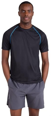 Mountain Warehouse Aero II Mens Short Sleeve Top - T-Shirt, Lightweight Tee Shirt, Breathable Top - for Spring Summer, Gym, Sports, Outdoor