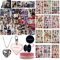 Tulufanskrr Blackpink Geschenk-Set, Fanartikel, Fans Geschenk Set für Blink, Juego de Regalo Blackpink para Blink, Kpop Merchandise