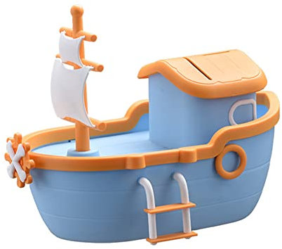 BakerMiche Sparschwein Kunststoff Transparent Geld Sparen Box Münzen Cartoon Schwein Geformt Piggies Bank Münzfach für Kinder Geschenk Geldgefäß