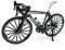 Jiahuade Fahrrad Modell Deko Fahrrad Miniatur 1:10 (6.89 * 3.94 Zoll) Collection Deko Druckguss Spielzeug Mini Bend Fahrrad Modell Rennrad Mountainbike (I)
