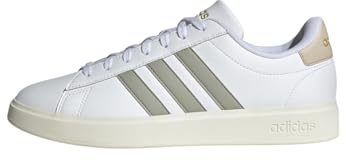 Adidas Herren Grand Court Base 2.0 Schuhe | Der adidas GRAND COURT BASE 2.0 Sneaker bringt Tennissport-Ästhetik und Alltagstauglichkeit perfekt in Einklang.
