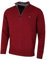 Calvin Klein Mens 1/2 Zip CK Golf Sweater - Burgundy Sport - L