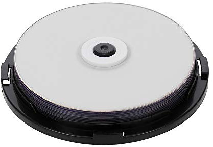 HUIOP 10PCS 215MIN 8X DVD + R DL 8.5GB Disque Vierge Disque DVD Personnalisable pour données et vidéo,Disque DVD