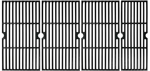 Direct Store DC152 45,7 cm Gusseisen-Grillroste für Charbroil Performance 6 Brenner 463244819, für Charbroil Grill 463276517, 463245917, 463276617, Ersatzteile für G4700003W1, G4700002W1