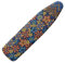 TOADDMOS Hippie Floral Blue Aztec Print Ironing Board Covers,Universal Ironing Board Cover,Easy Fit and Scorching Resistant
