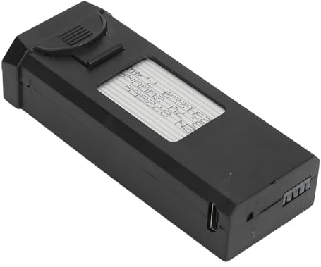 Batterie Lipo 3,7 V 2000 MAh, Batterie de Drone RC pour UAV RC sans Balais LSRC S2S, Batterie au Lithium UAV Télécommandée, Stable et Durable, Légère et Portable
