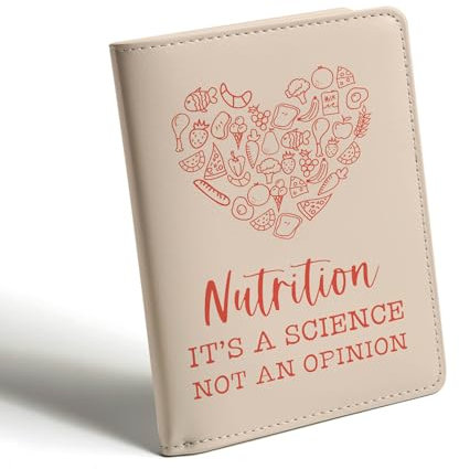 WHLBHG Ernährungsberater-Geschenk, Ernährungsberaterin It's A Science Not An Opinion, Leder-Notizbuch, RD-Geschenk, klinischer Ernährungsberater, Geschenk zum Schulabschluss, Geschenk für registrierte