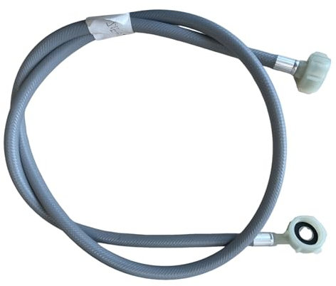D.I. Accessa 1.6m tuyau d'eau tuyau d'arrivée 3/4 pouce droit/angle 90 degrés pour lave-linge lave-vaisselle 2556644 Compatible pour EUROMAID lave-vaisselle E14DWX Midea